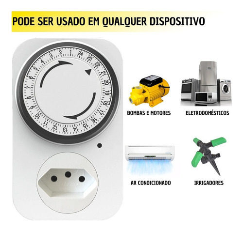 Temporizador Analógico 24h Bivolt Bestfer