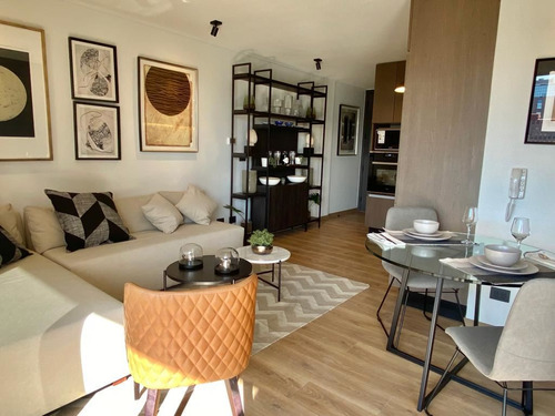 Arriendo Depto Semiamoblado De 2 Dorm. En Las Condes