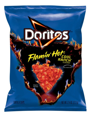 Doritos Azules Flamin Hot  Cool Ranch Americanos  542g  