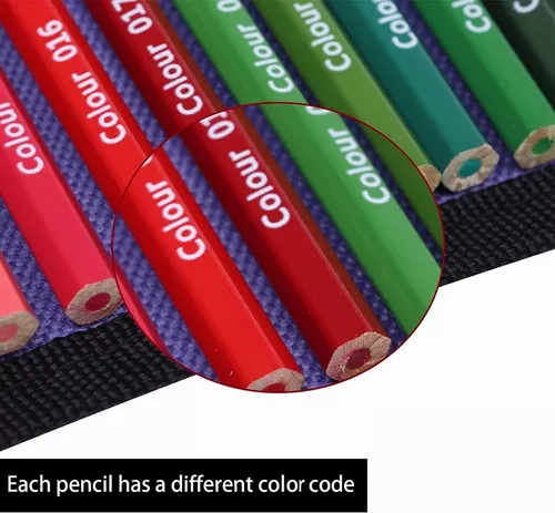 ROCOD Lápices de colores de 12 colores Lápices de colores profesionales  para niños y adultos Juego de lápices de dibujo de color artístico.