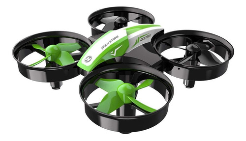 Mini drone Holy Stone HS210 verde 3 baterías