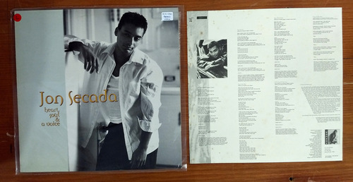 Jon Secada Heart Soul & A Voice 1994 Disco Lp Vinilo Brasil