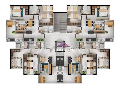 Imagem 8 de 14 de Apartamento Com 2 Dormitórios À Venda, 60 M² Por R$ 359.000,00 - Jardim Britânia - Caraguatatuba/sp - Ap13722