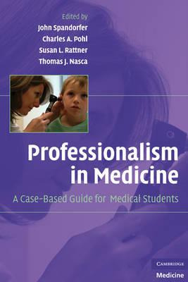 Libro Professionalism In Medicine : A Case-based Guide Fo...