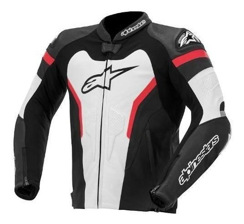 Jaqueta Motoqueiro Couro Alpinestars Gp Pro Moto Gp