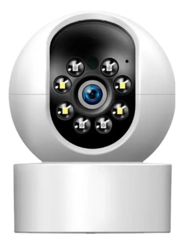 Camara Seguridad Interior Hd Wifi Vision Nocturna 360 1080p