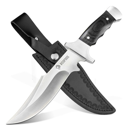 Cuchillo De Caza Nedfoss Hoja Fija 267 Cm Mango Madera Super