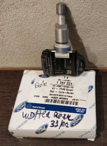 Imagen 3 de 6 de Sensor Presion Aire Valvula Rueda Neumatico Ford Smax Mondeo