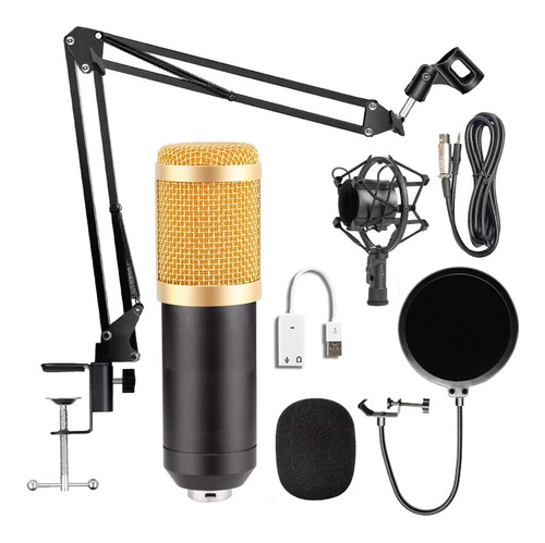Microfono Condensador Condenser Profesional Estudio Bm800 !