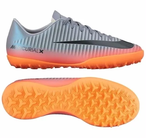 Tenis Nike Jr. Mercurialx Victory 6 Cr7 Tf Gris Naranja 2017 | Cuotas sin  interés