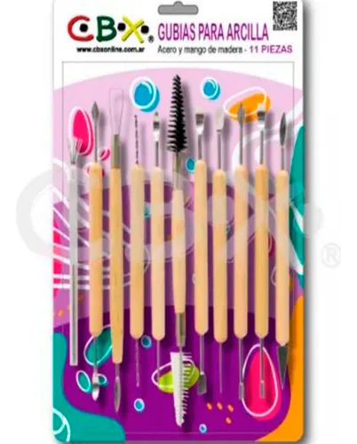 comprar Gubias Devastadores Estecas  Para Alfareria Ceramica Arcilla
