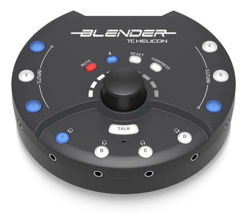 Imagem 2 de 3 de Interface De Audio Blender Tc Helicon Mixer Portátil