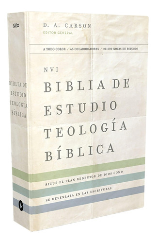 Libro: Nvi Biblia De Estudio, Teología Bíblica, Tapa Dura, I