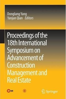 Libro Proceedings Of The 18th International Symposium On ...