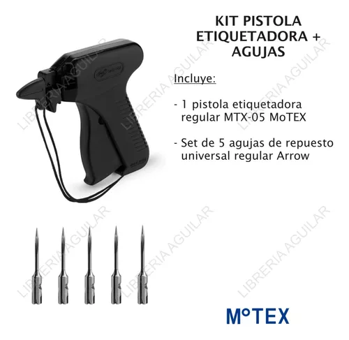 PISTOLA ETIQUETADORA DE PRENDAS MOTEX