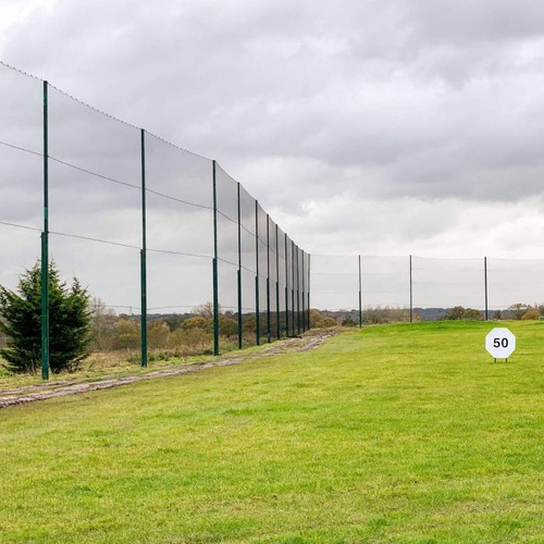 Red Malla Protección Perimetral Deportiva 4mx20m - 2cmx2cm