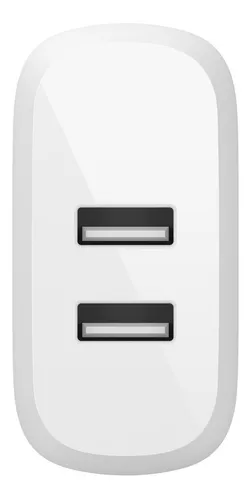 Cargador De Pared Dual 2 Puertos Usb Boost Charge - Belkin