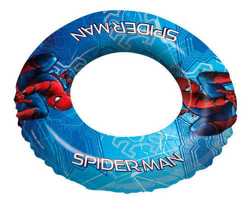 Flotador Circular Spiderman Marvel Pronobel Color Azul