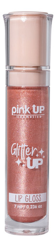 Pink Up Glitter Up Labial Gloss Brillo Efecto Húmedo