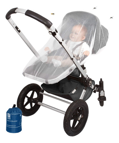 Mosquitera Para Cochecito Para Bebe, Sistema De Instalacion