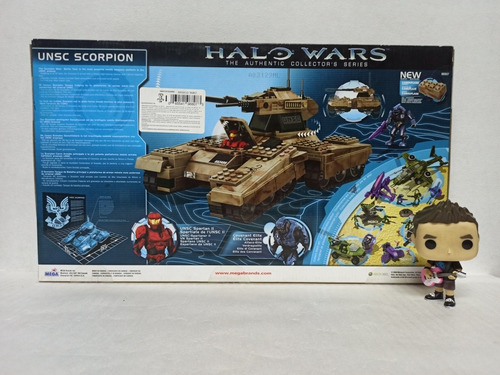 Mega Bloks Halo 96807 Primera Edición Unsc Scorpion (Usado)