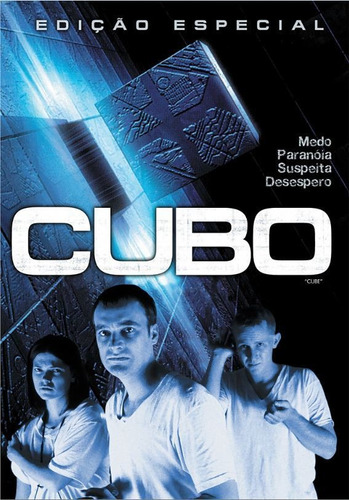 Dvd Cubo Edição Especial - Medo Paranóia Suspeita Desespero