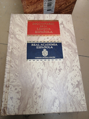 Diccionario Lengua Española Real Academia 21 Ed Espasa