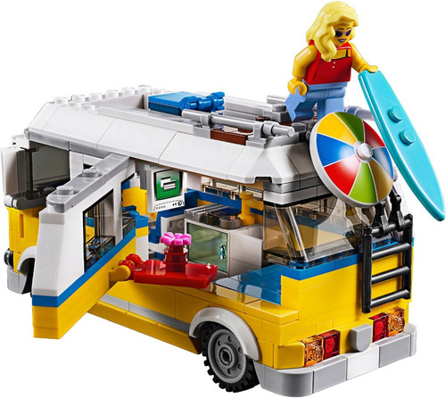 Lego Creator 3en1 31079 Caravana Surf De Playa Mundo Manias