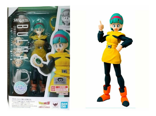 S.h.figuarts Bulma Journey To Planet Namek Bandai Sellada (Reacondicionado)