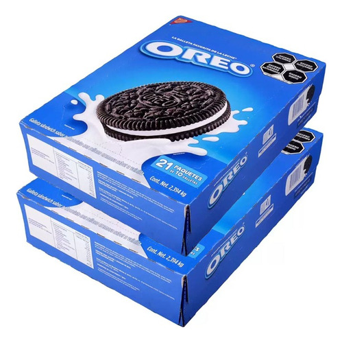 Galletas Oreo Original Chocolate 42 Pack Con 10 Pz C/u