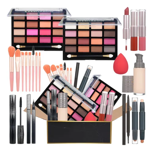 Kit Completo De Maquillaje Todo En Uno Para Mujer, Incluye S