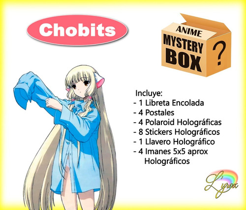Chobits Mystery Box Anime Holografica Caja Misteriosa Anime