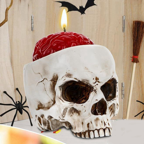 Contenedor Multifuncional For Calaveras De Halloween Con Fo