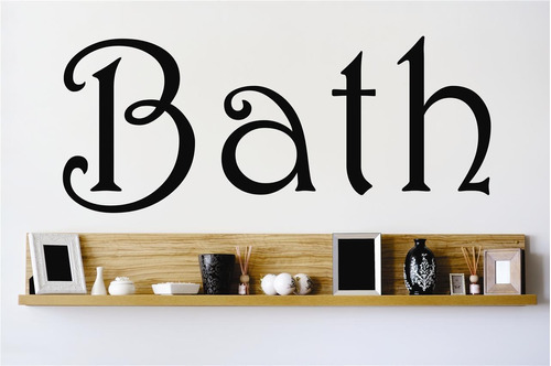 Personalizado Calcomanías De Baño Letras De Hidromasaje