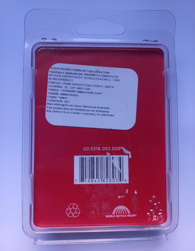Pastilha De Freio Sram Code 2011+/ Guide Re/g2 Re/db8