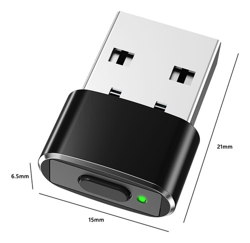 1-10 Unidades De Mouse Usb Jiggler Undetectable Mouse Mover