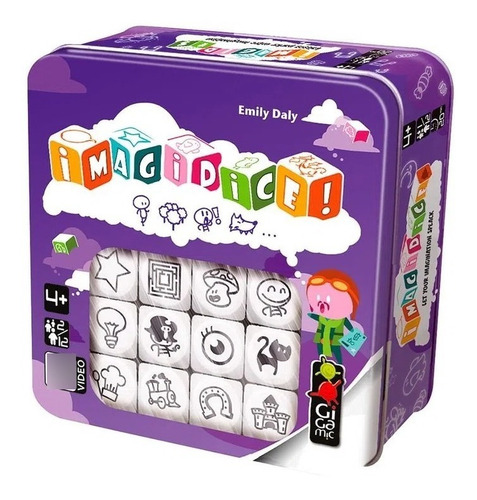 Juego De Mesa Dados Imagidice Tipo Story Cubes Nuevo