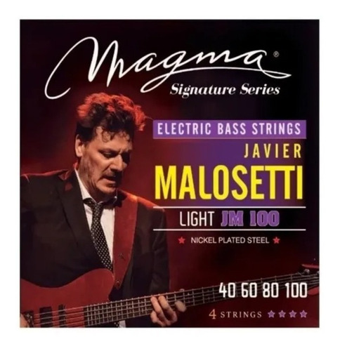 Cuerdas Magma Bajo Electrico Malosetti 4 Cuerdas 040-100