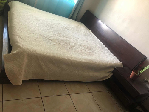 Imagen 4 de 5 de Cama King Size Estilo Japonés De Madera