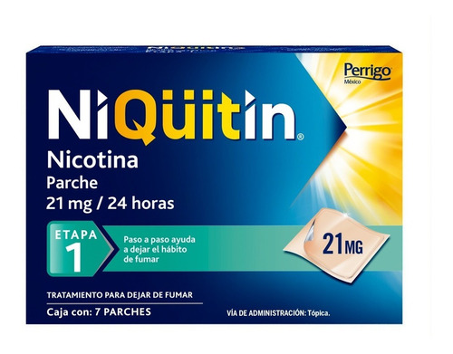 Niquitin Etapa 1 Parches De Nicotina Para Dejar De Fumar