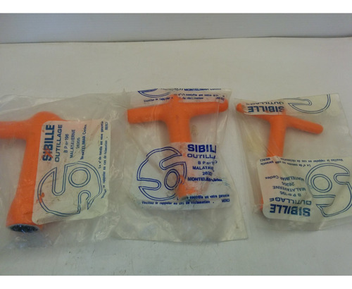 Sibille Ms-34 6 Point T Handle Nut Drivers, 3 Pc Set Ccs