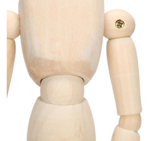 Modelo De Figura Humana De Madera, Muñeco, Extremidades Móvi