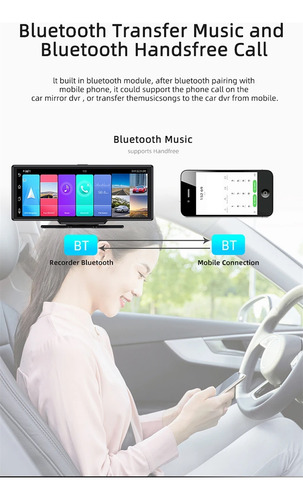 Ips 4g Android Dash Cam Gps Transmisión De Alta Definición
