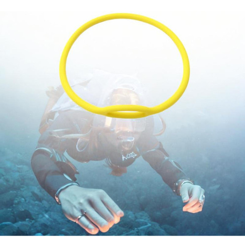 Collar Regulador De Buceo, Soporte De Pulpo, 18cm Amarillo