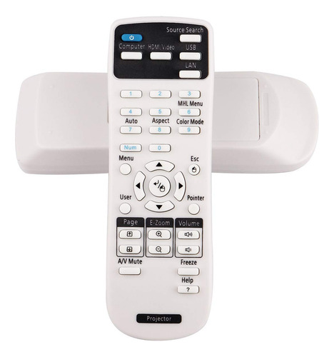 Controle Remoto Do Projetor De Substituição Para Epson H474a