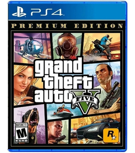Gta V Ps4 Grand Theft Auto 5 Premium Edition Juego Fisico