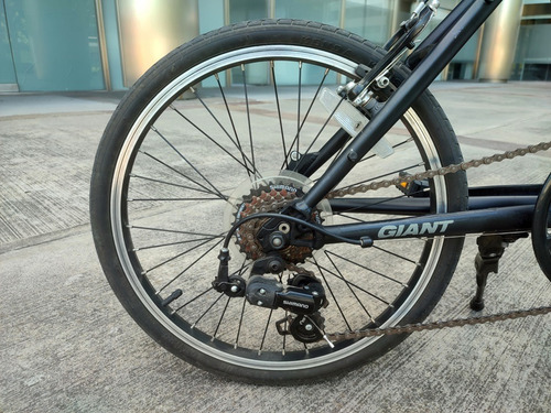 Bicicleta Plegable Giant Express Way. Importada Negro M (Usado)