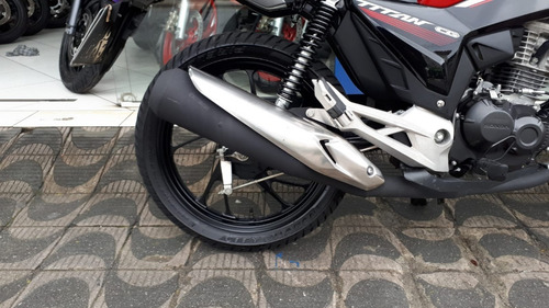 Imagem 4 de 10 de Honda Titan Cg160 2022 Vermelha