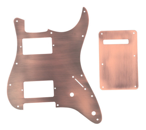 Guitarras Tremolo Cavity Cover Copper Hh Pickguard & Back