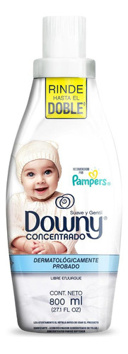 Downy Suavizante  Suave Gentil 800ml